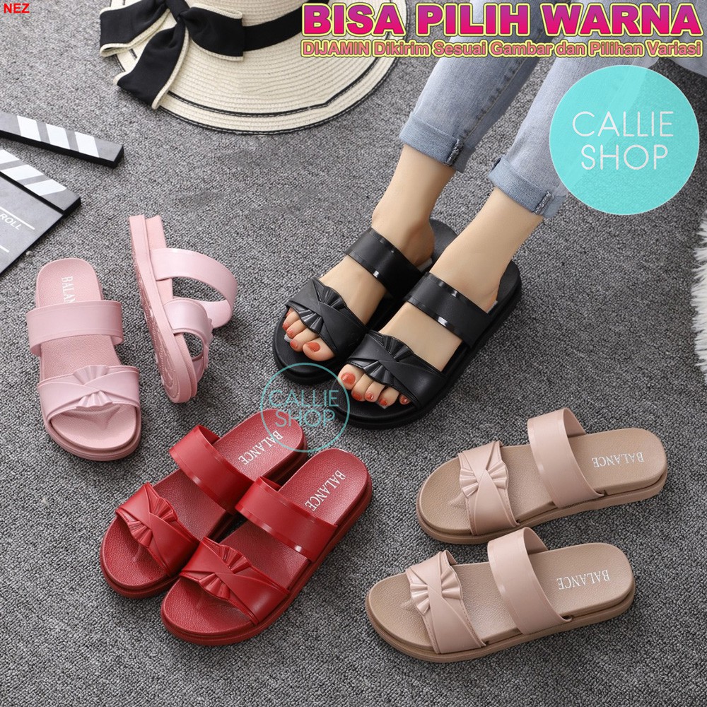 Sandal Wanita Jelly New BLC 0912-12 Simpul Ikat