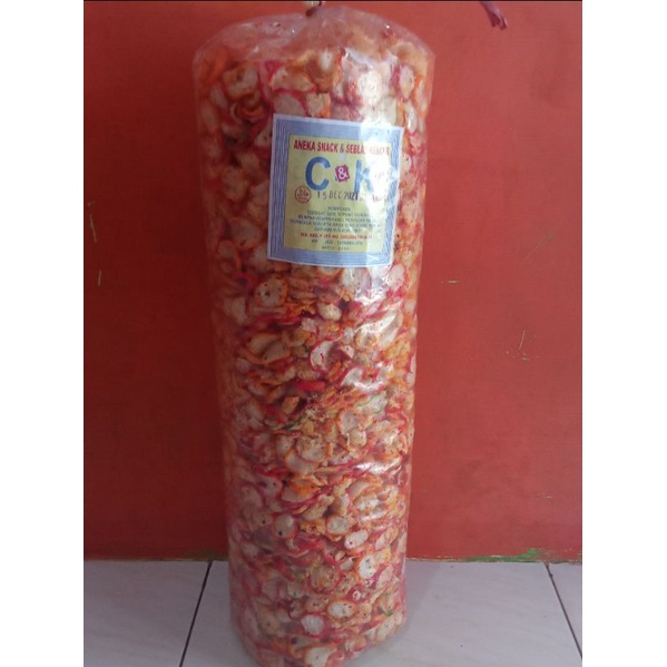 

kerupuk seblak pedas 1kg
