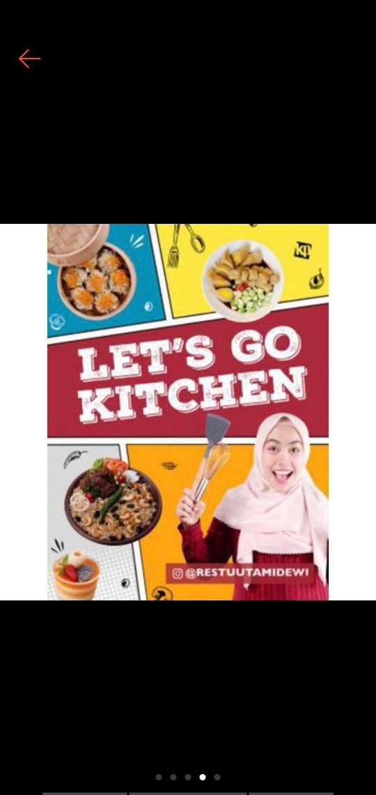 Buku Go Kitchen , Go Kitchen 2 ,  Lets Go Kitchen & Go Kitchen Special Snack - Restuutamidewi