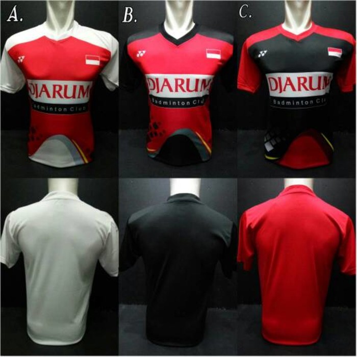 Baju Kaos Badminton / Bulutangkis Yonex Y28 Djarum