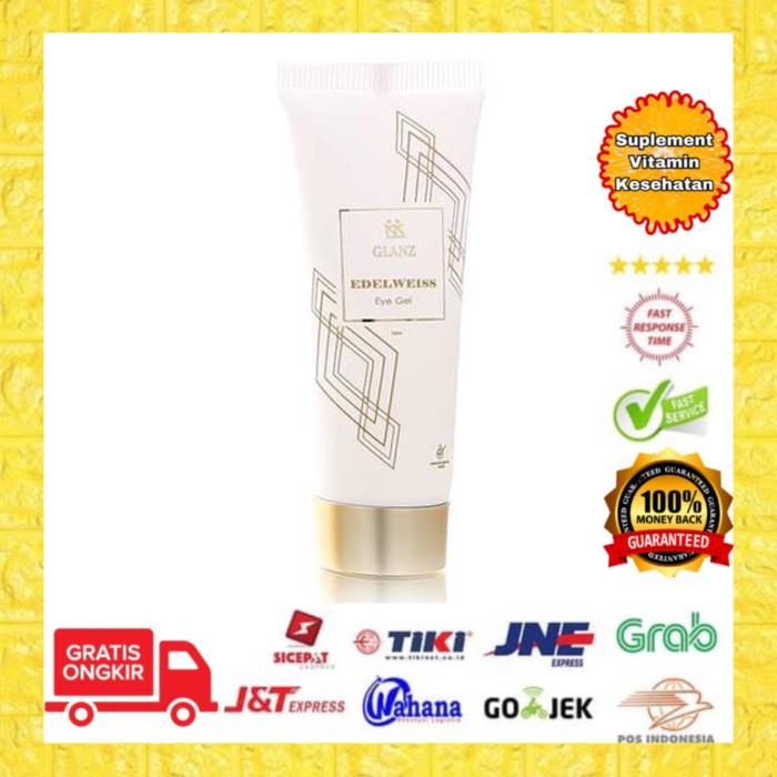 Glanz Edelweiss Eye Gel KK Indonesia Original Kecantikan