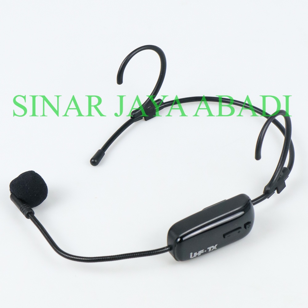 MIC IMAM BANDO UHF Wireless Microphone Headset Mini Portable Tour Guide