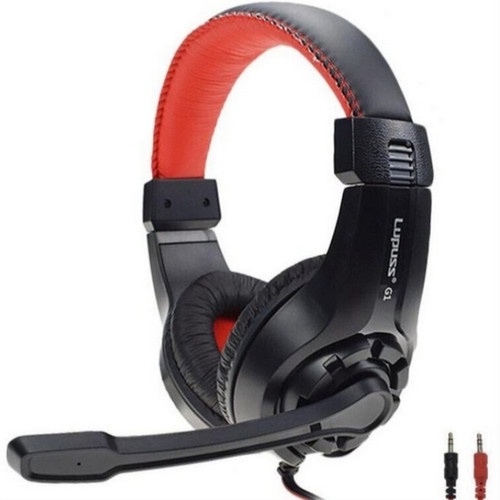 headset gaming lupus G1 headphone for hp pc original free splitter U