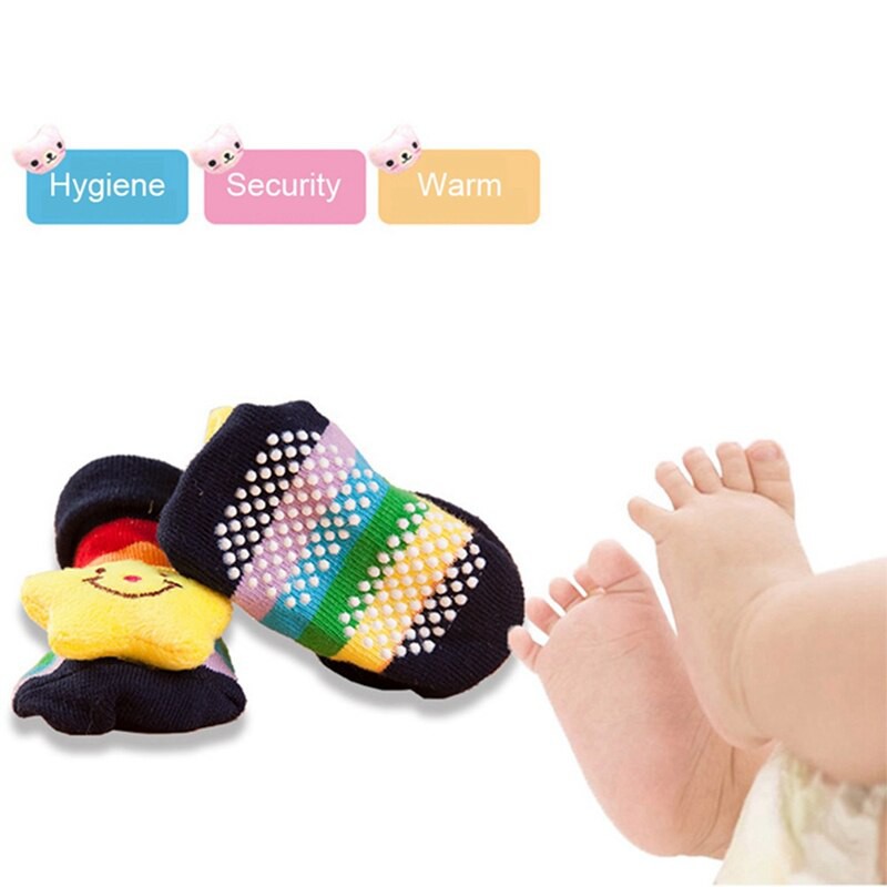 Kaos Kaki Sepatu Bayi Karakter 3D Lucu Kaos Kaki Anti Slip Import 375
