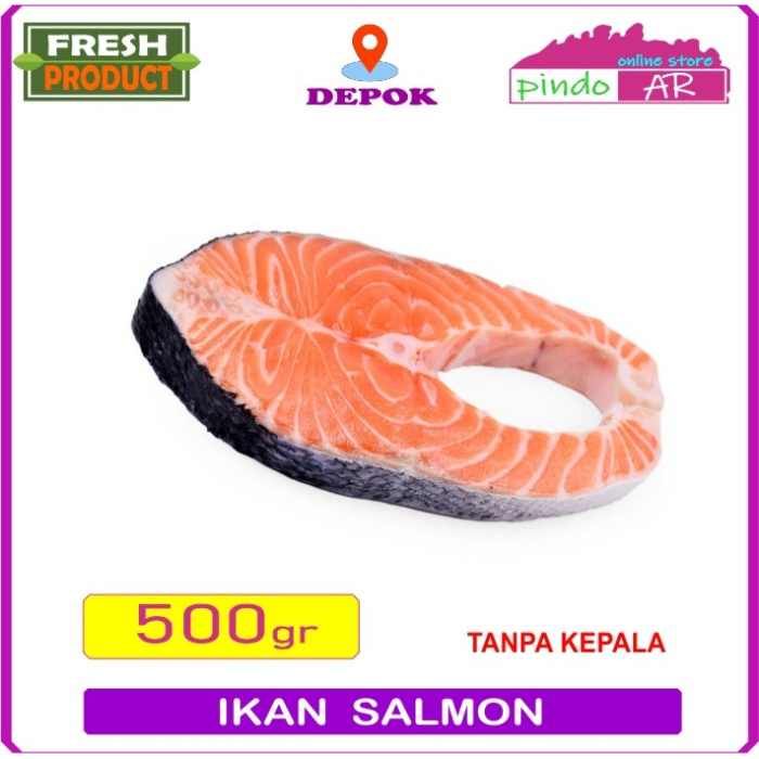 

IKAN SALMON POTONG SEGAR / STEAK SALMON FRESH