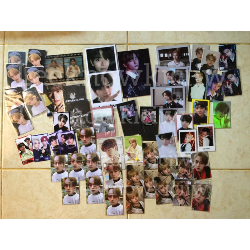 photocard hyunjin leeknow