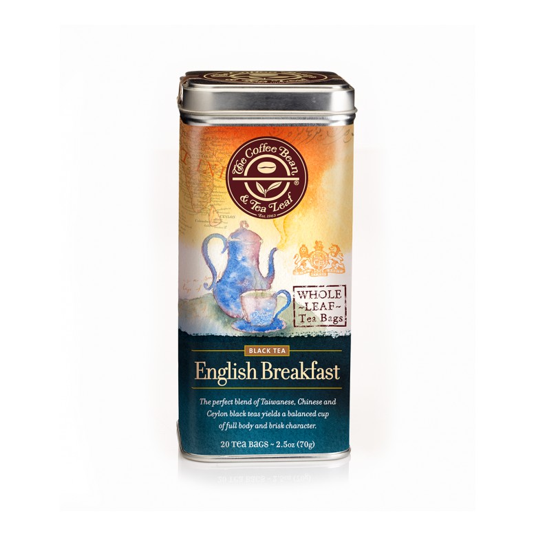 

#HANDCARRY Coffee Bean Tea Leaf English Breakfast Tea Bags 70g - UFOHCR2533