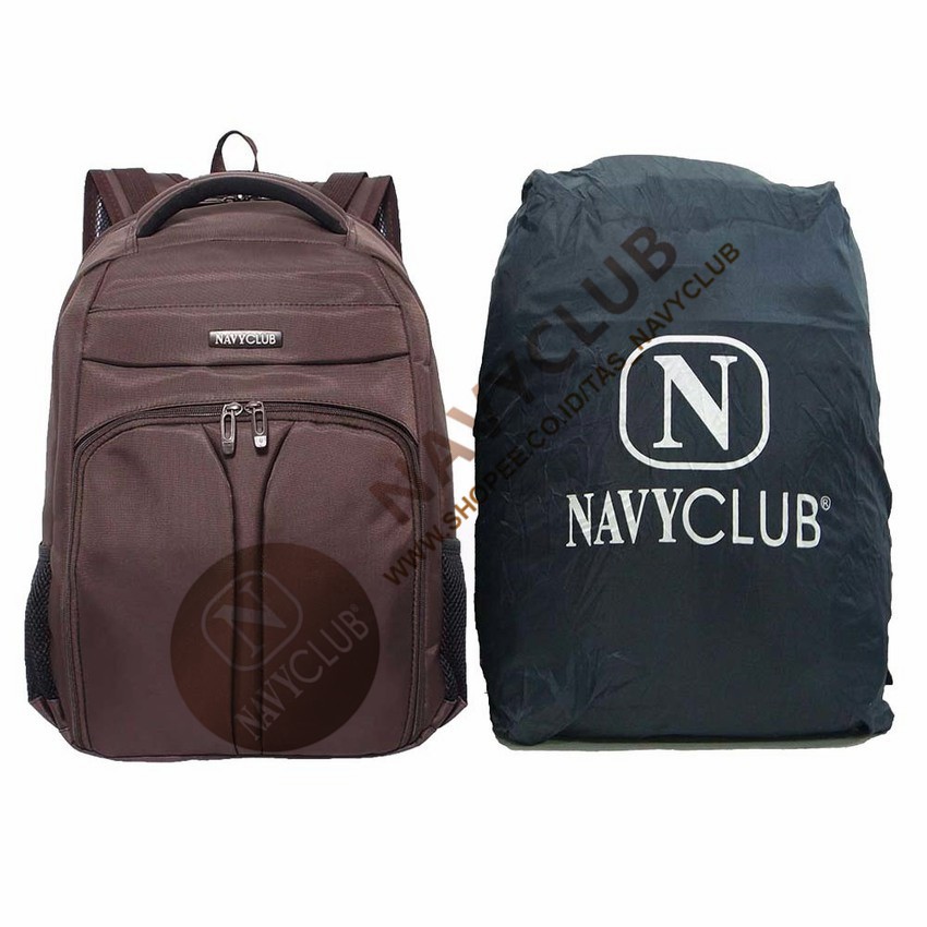 Tas Ransel Laptop/Travel/Sekolah Navy Club 5830 - Brown