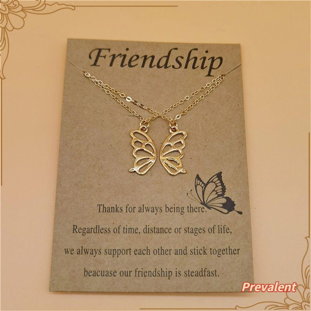 2pcs Kalung Persahabatan Model Jarak Jauh Untuk Hadiah