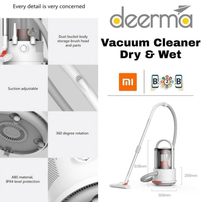 XIAOMI DEERMA Vacuum Cleaner Dry and Wet DEM-TJ200