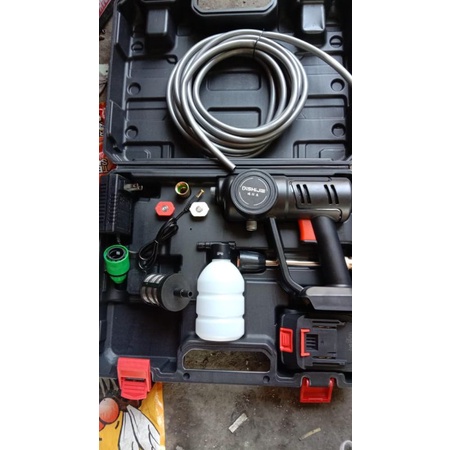 Mesin semprotan cuci mobil/motor baterai 48volt Di Shi Jie/Jet cleaner