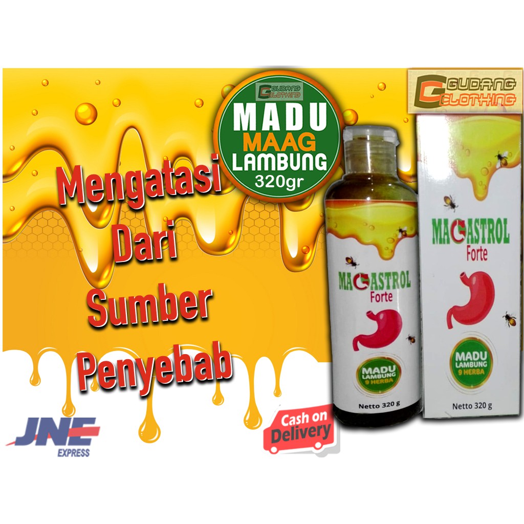 

Madu Magastrol Forte 320gr Obat Herbal Alami Mengatasi Gerd Asam Lambung Maag Kronis