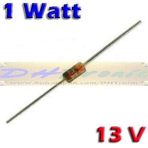 1 Watt 13V Dioda Zener 13V In4743 1N4743 Dhtron92 Segera Dapatkan