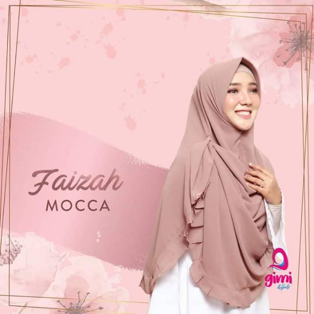 Faizah Khimar By. Gimi Hijab Mocca