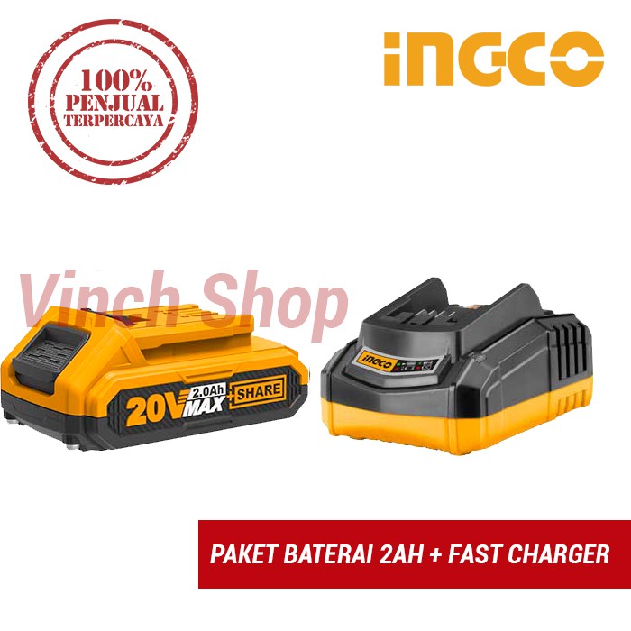 BATERAI FAST CHARGER CORDLESS BOR CIRCULAR SAW SPRAY GUN GERINDA POLISHER MINI 2AH