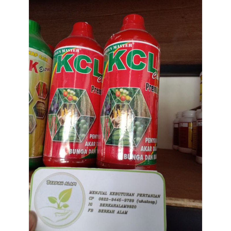 pupuk pelengkap cair KCL cair 1 ltr