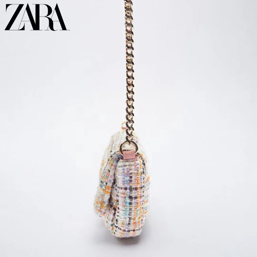 TAS WANITA SLING BAG ZARA4 MINI KAIN / TAS SELEMPANG MINI KAIN TERBARU / TAS MODERN KUALITAS IMPORT !! #3513