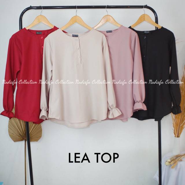 LEA TOP ATASAN POLOS BUSUI FRIENDLY