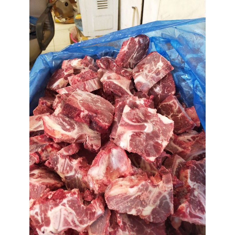

Tulangan soup sapi daging tebal 1kg