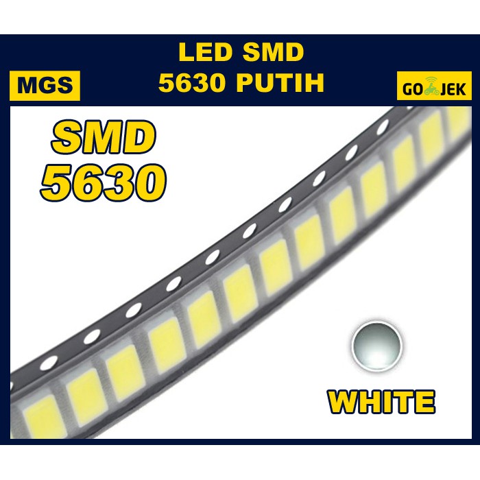 500Pcs LED SMD 5630 Putih