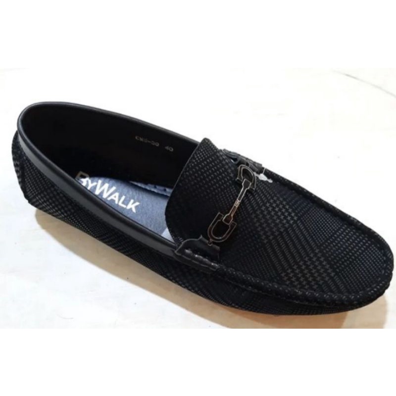 Sepatu Pria By Walk Cms 30 Black 40-43