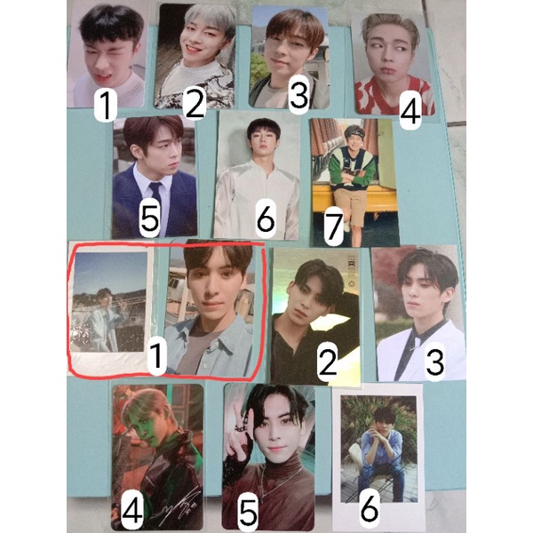 Photocard Unixerse Gongbang Sensuous Narcissus Lamitie Dawon Taeyang SF9