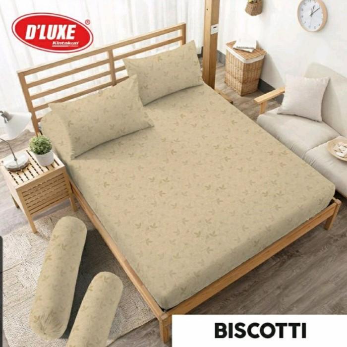 Sprei Kintakun Polos Embossed 160x200 KHAKI