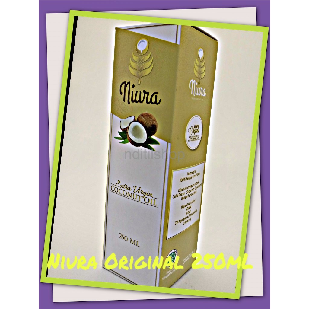 

Niura Extra Virgin Coconut Oil (VCO) - 250 mL