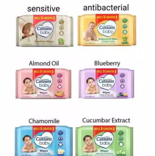 COSSONS BABY WIPES (TISU BASAH )