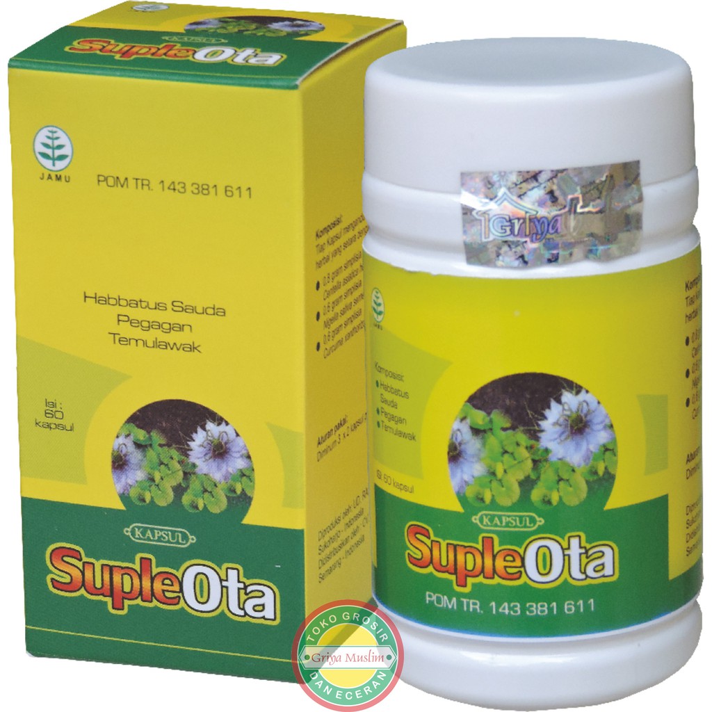 

SUPLEOTA - Herbal Pengoptimal Otak