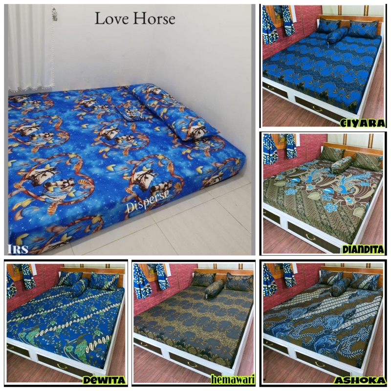 SPREI HOMEMADE UK 180 160 120 SPREI MOTIF SPREI KARAKTER MURAH