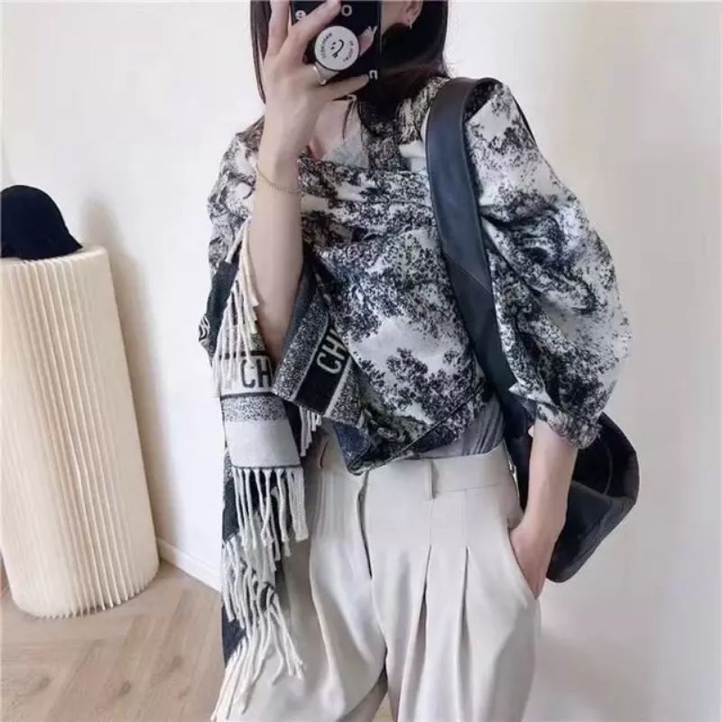 COD SYAL &amp; SCARF C D107 WINTER/SELENDANG MUSIM DINGIN