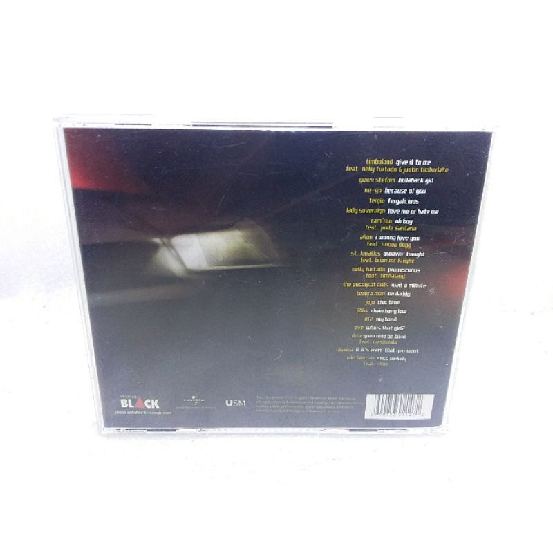kaset CD Auto black through - ost music hip hop R&amp;B soundtrack
