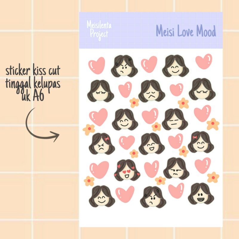 

STICKER DECO KISS CUT / STIKER EMOJI UTK MENGHIAS JURNAL SCRAPBOOK LUCU MURAH BY MEISILENTA PROJECT