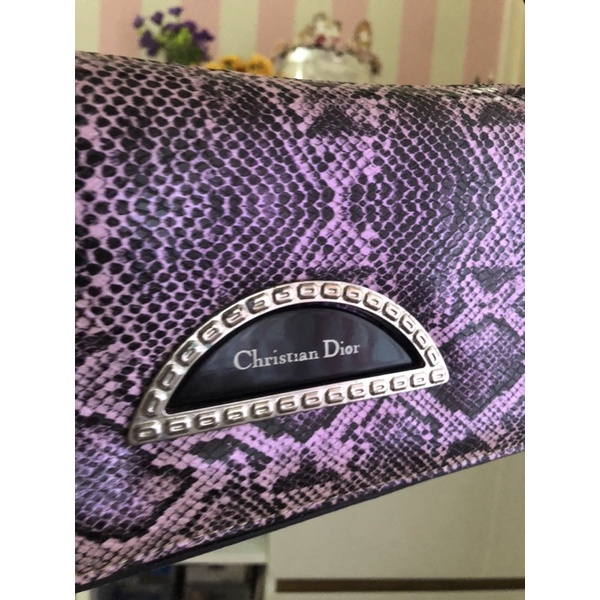 dior malice preloved snakeskin cute y2k bag