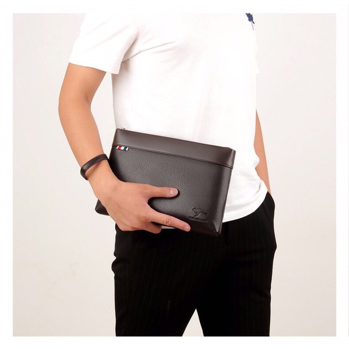 Clutch Bag Kulit Tas Tangan Pria Wanita Handbag 596-2