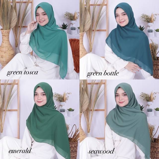 SQUARE BELLA /  JILBAB POLYCOTTON / HIJAB POTTON &quot;3&quot;