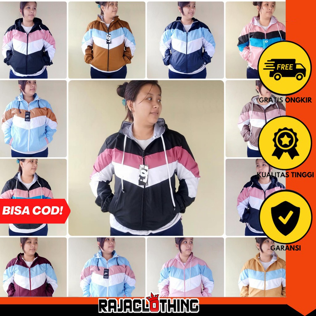 RCL - JAKET LUMINO JAKET &amp; JAKET TRILY Bahan Twiscone Ukuran All Size Fit L.XL BB Sampai 75