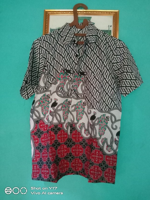 Batik Couple Keluarga Sania Ruffle Ori Ndoro Jowi Dnt Morena