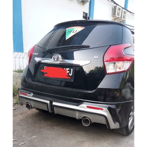 BUMPER bodykit yaris 2014 - 2017 belakang saja Toyota