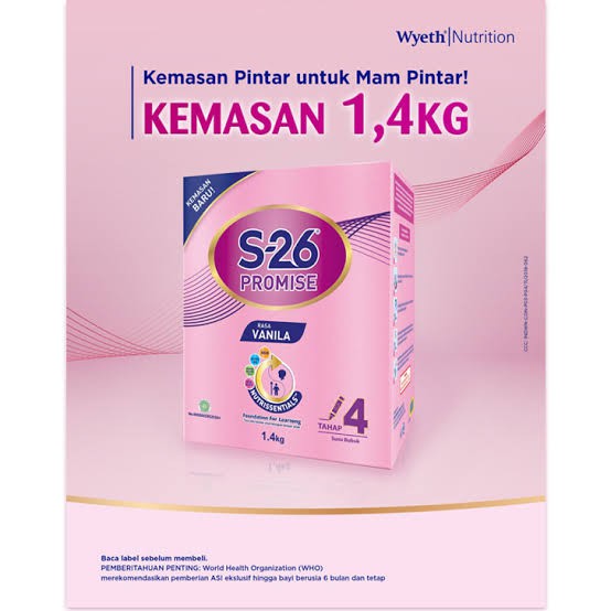 S-26 PROMISE TAHAP 4 VANILA 1.4KG