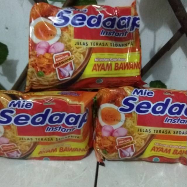 

Bundle 5pcs mie instan sedaap kuah rasa ayam bawang