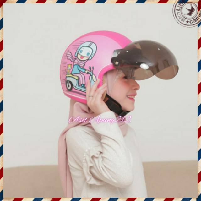 HELM ANAK BOGO KARAKTER LUCU