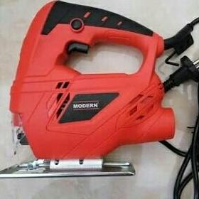 Mesin gergaji potong kayu besi / jigsaw