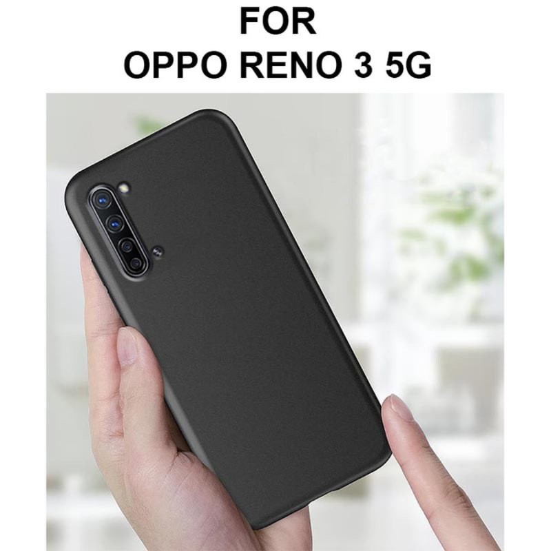 Case Oppo Reno 3 Reno3 5G softcase casing cover ultra thin matte TPU