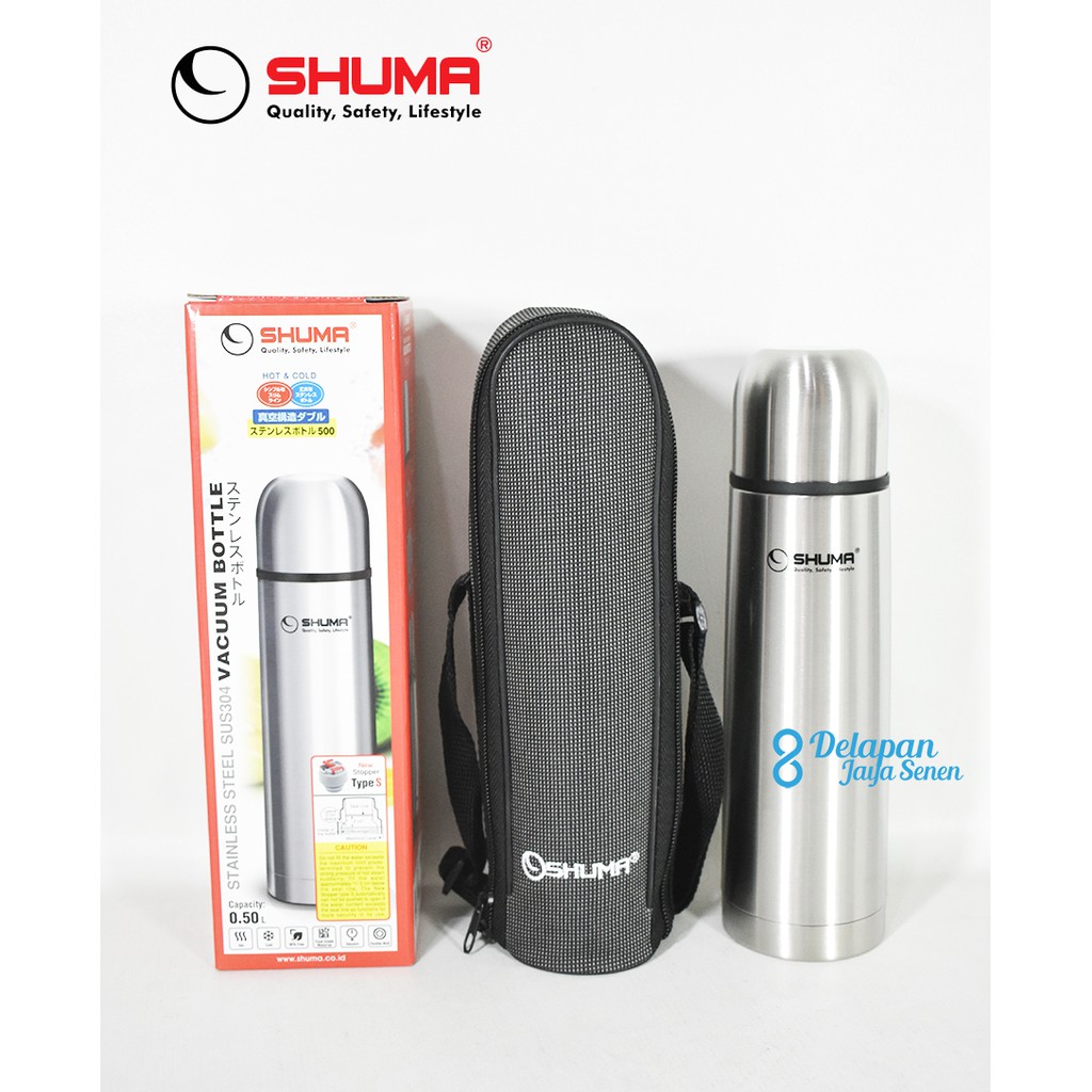 Shuma Termos Air Panas 500ml|Shuma Vacuum Bottle |Termos Air Stainless