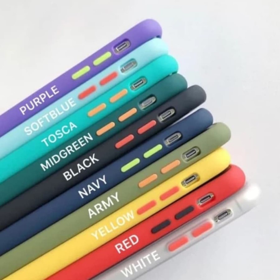 REALME Narzo 50A Prime Case Dove Matte Mychoice Transparan Slim Fuze Macaron