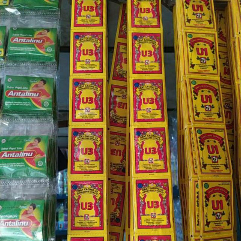 

jamu puyer cacingan 1 renceng isi 12 sachet