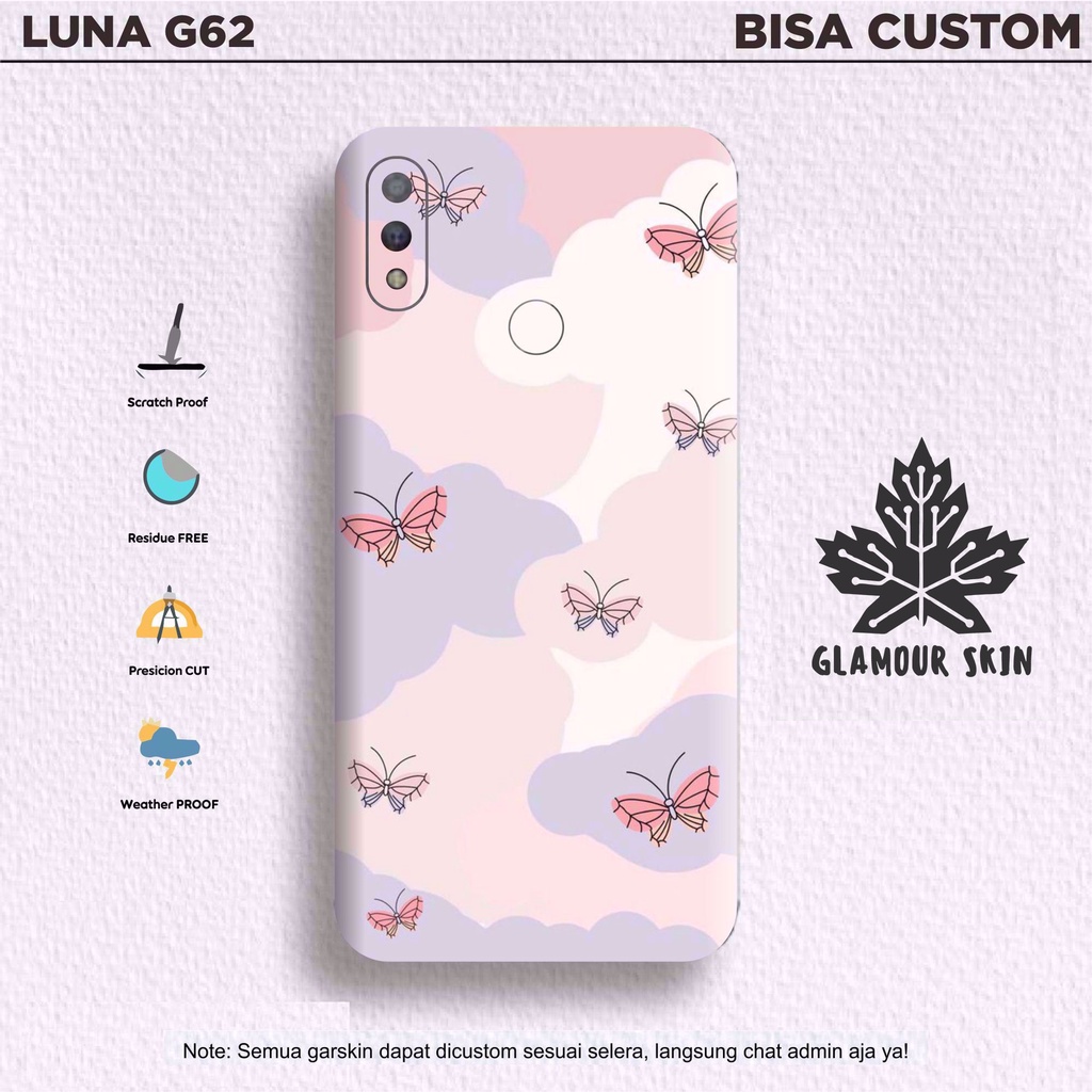 *Dapat2PCS* LUNA G62 Garskin Case/Stiker Protector Free Customs & COD Variasi