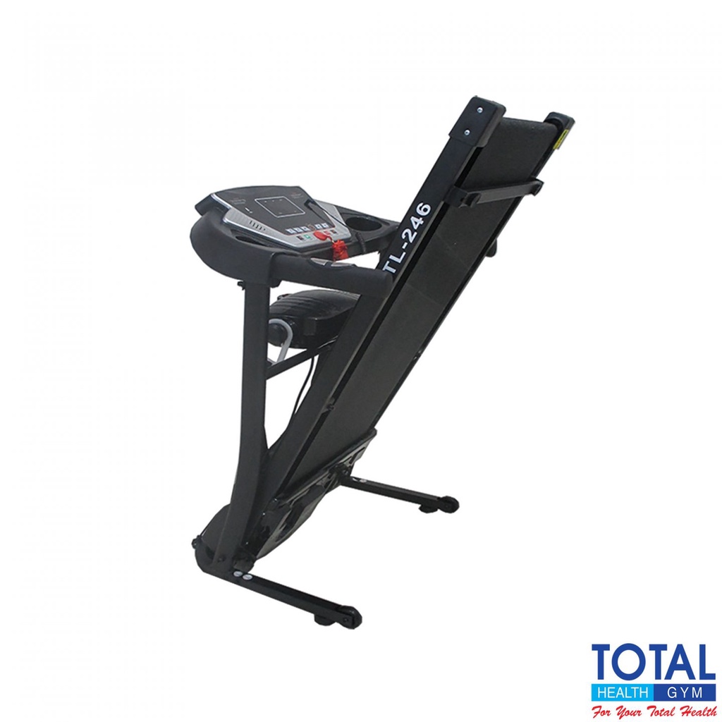 TOTAL HEALTH GYM - New Alat Olahraga Fitness Gym Sport Latihan Kardio Walking Pad Treadmill Listrik Elektrik Total TL 246 + Massager